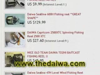 Daiwa Fishing Reel