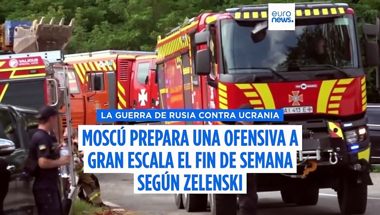 Zelenski advierte de un inminente ataque ruso masivo el fin de semana