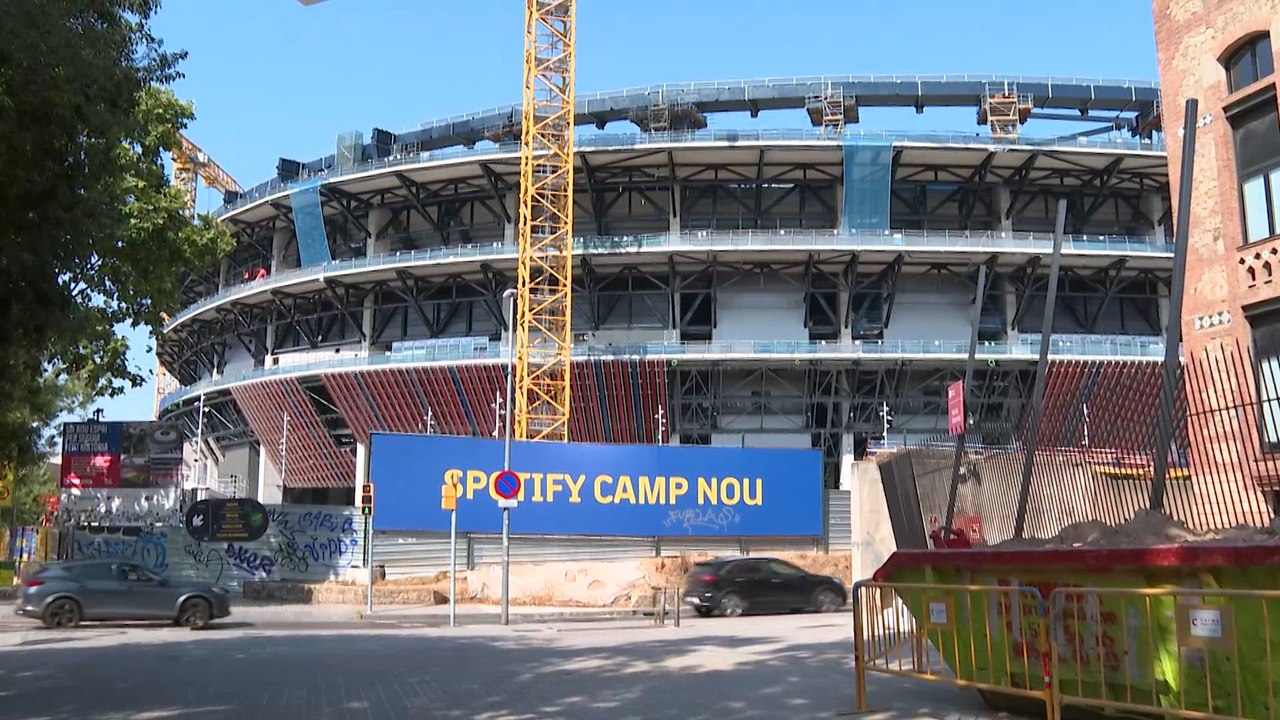 Muere un hombre que trabajaba en las obras del Camp Nou