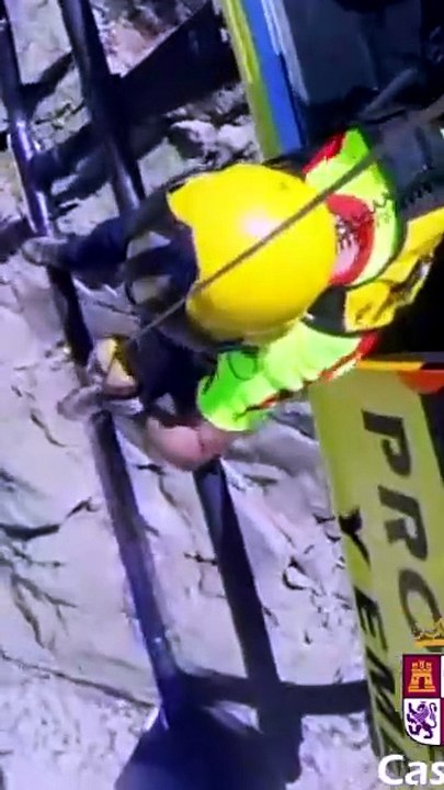 Rescatan a un montañero herido tras sufrir una caída en las inmediaciones del Risco Negro en Gredos