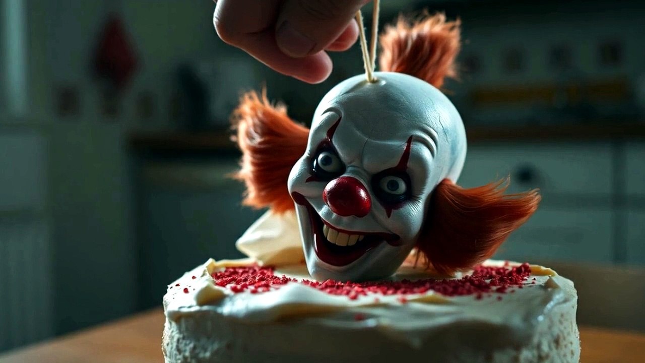 Clown Puppet Beneath the Bed