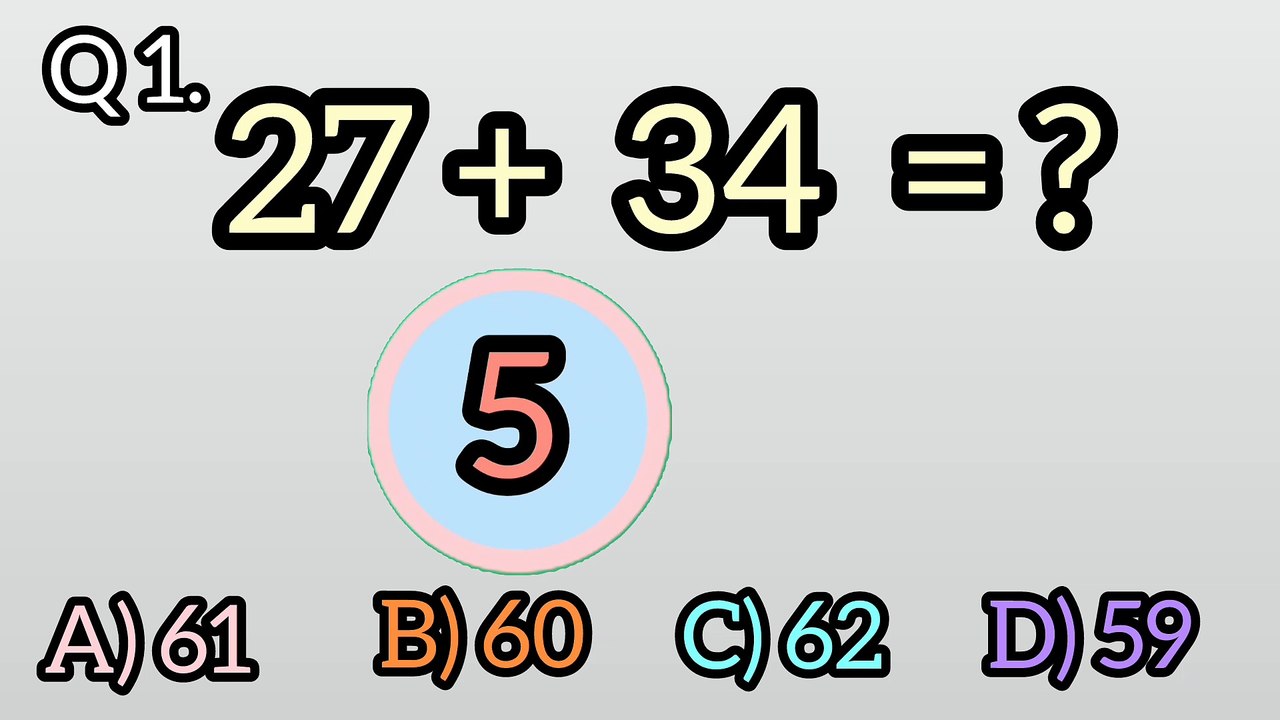 Can You Solve These 10 Math Questions? | Math Quiz Challenge
