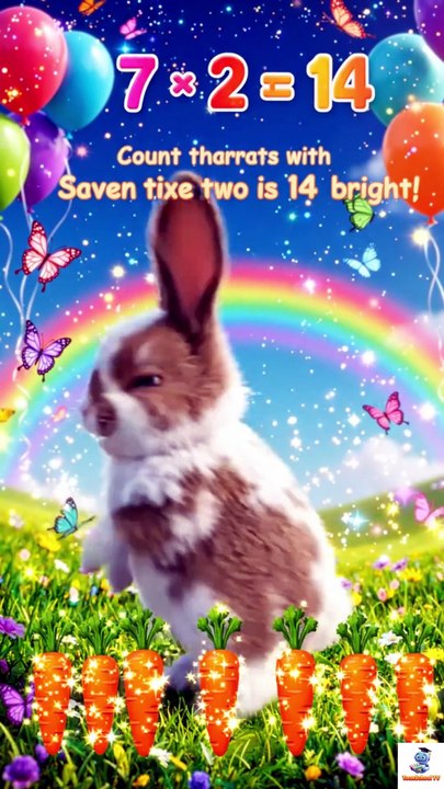 Sing & Learn 7 Times Table | Fun Multiplication Song for Kids | Easy Math Learning | 3D Animation
