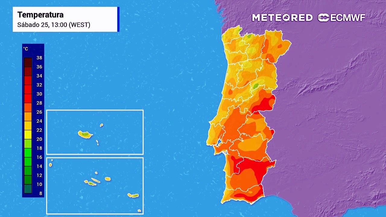 Fim de semana fresco termina com uma subida abrupta das temperaturas: calor intenso regressa já na segunda-feira
