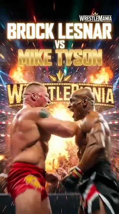 Brock lesnar vs Mike tyson full match