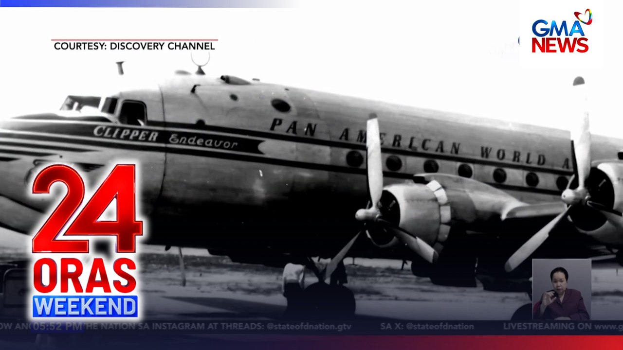 Wreckage ng Clipper Endeavor na nag-crash noong 1952, nakita sa dagat sa Puerto Rico | 24 Oras Weekend