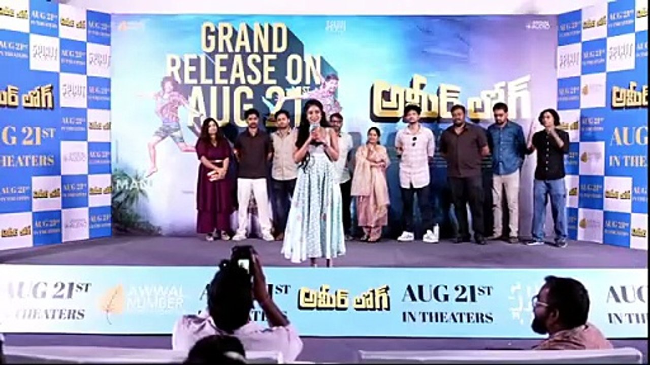 Actress Vedha Jalandharr Speech @ #AmeerLog - Awwal Dawath Song Launch