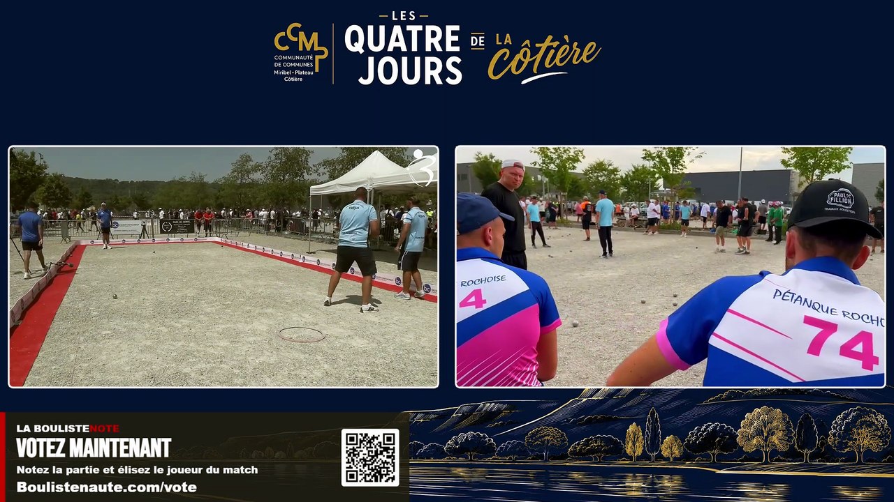 Les 4 jours de la côtière triplette à pétanque (3)