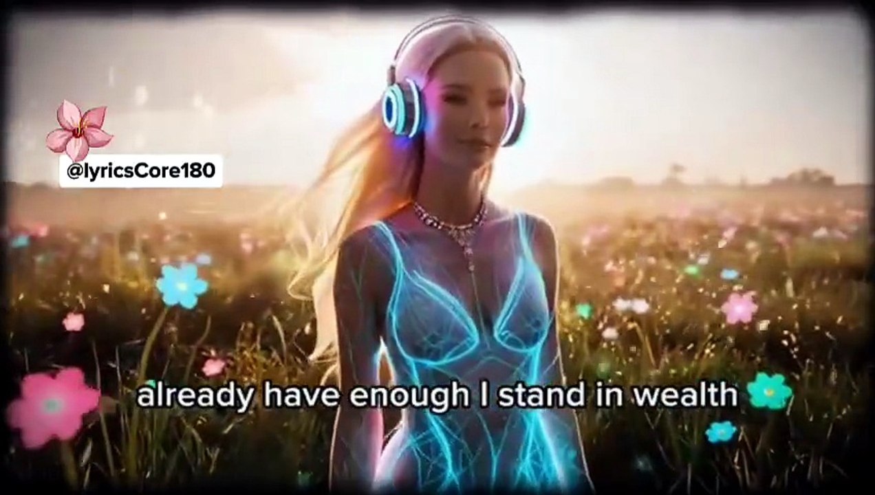 Grateful Manifestation Song Sped Up Lyrics | Law of Attraction Remix ✨ Nightcore