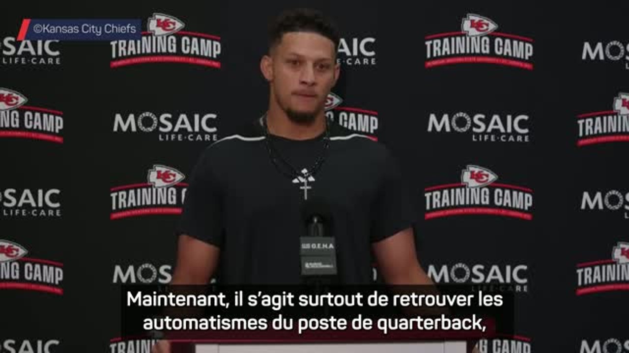 Chiefs - Mahomes se sent "plus fort que jamais" après sa blessure