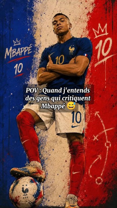 Quand on parle mal de Mbappé