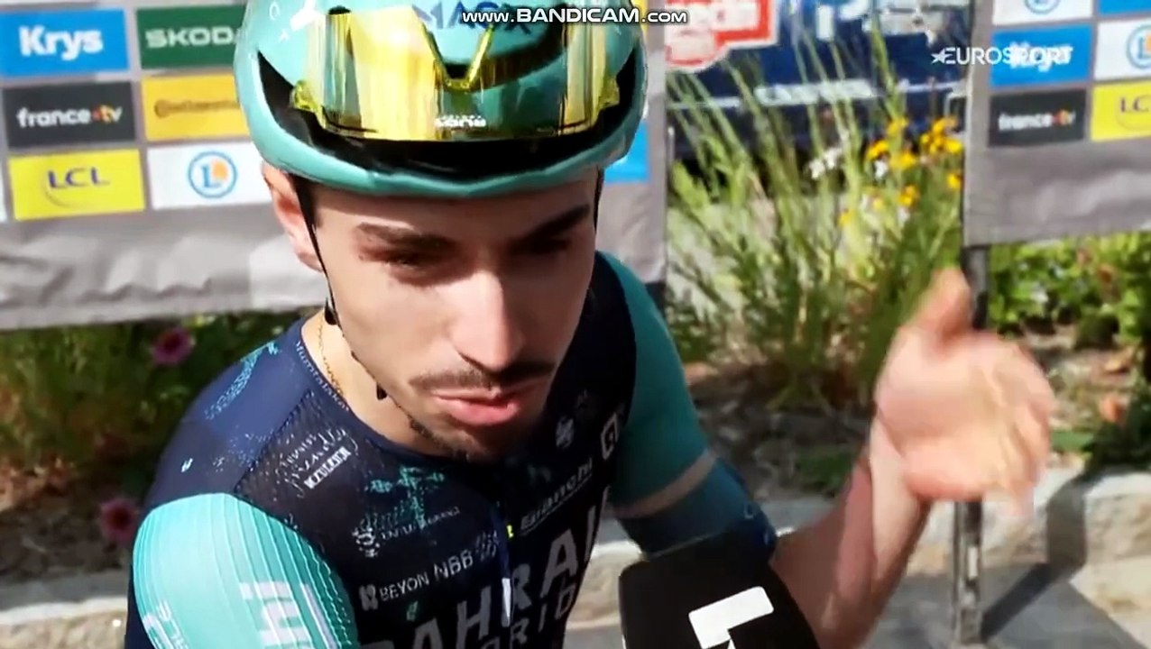 Tour de France - Lenny Martinez : Richard Carapaz peut être déçu, ce n'est pas mon problème