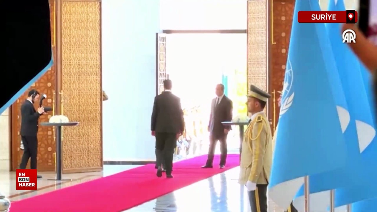 BM Genel Sekreteri Guterres, Suriye Cumhurbaşkanı Şara ile görüştü