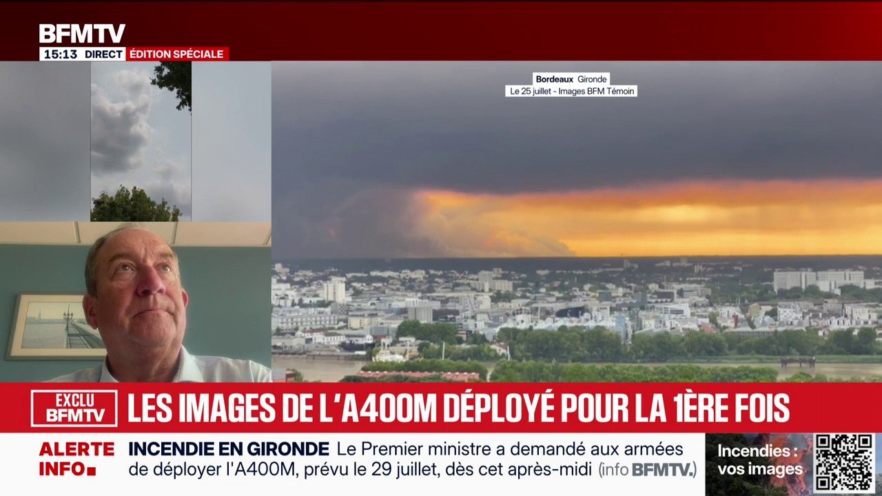 Incendie en Gironde: "Les gens ont bien compris l'intérêt d'évacuer leur domicile"