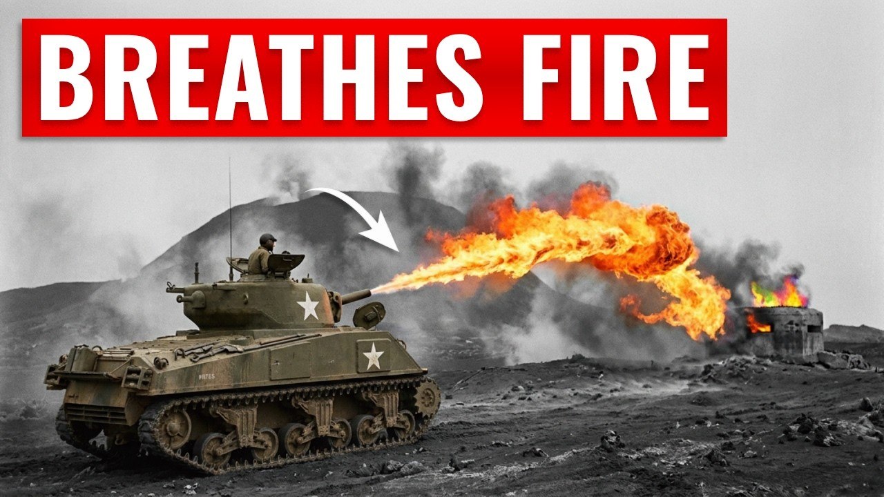 When US Electrician Wired "Insane" Flamethrower Tank — Marines Begged Him for More