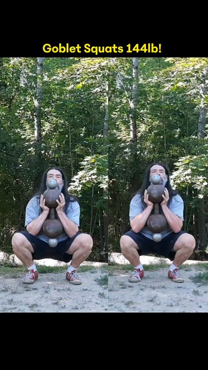 Goblet Squats 65½Kg