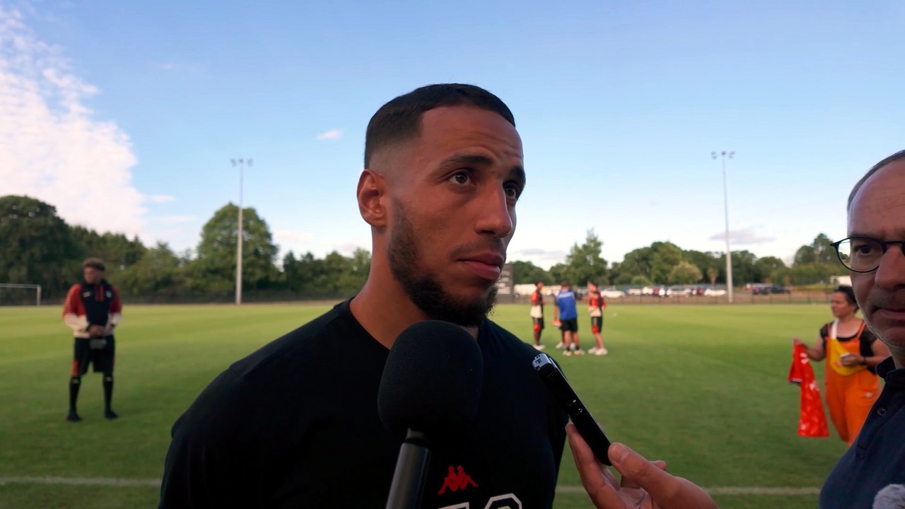 EAG - Lorient (0-2) : Les premiers mots de Amine Hemia après son retour sur le terrain