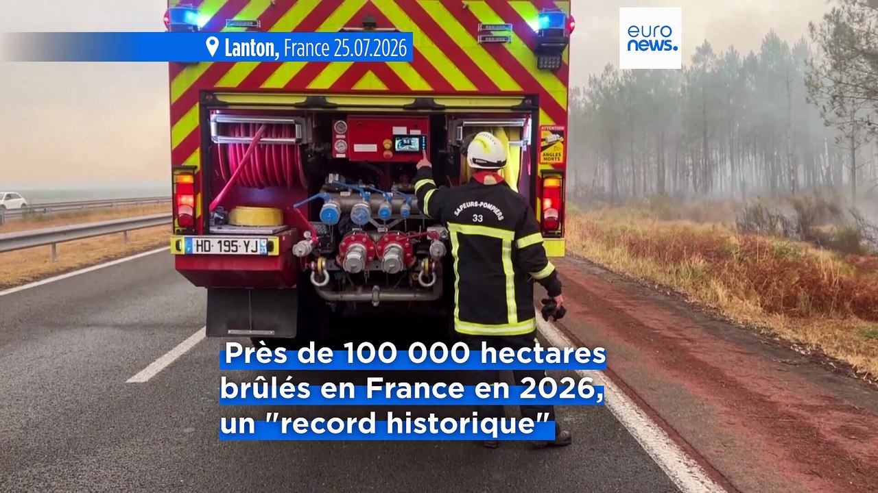 Incendie aux portes de Bordeaux : sept communes évacuées, 1 500 militaires mobilisés
