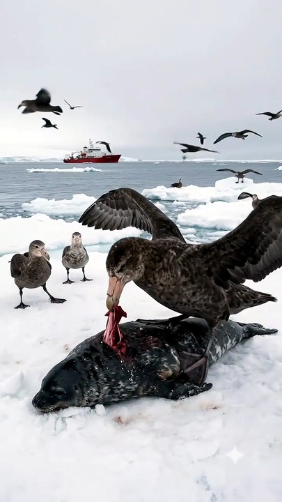 The Vultures of the Southern Ocean | Giant Petr...