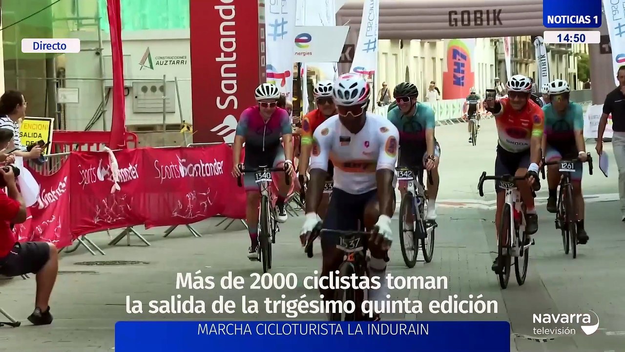 La Indurain reúne a más de 2.000 participantes