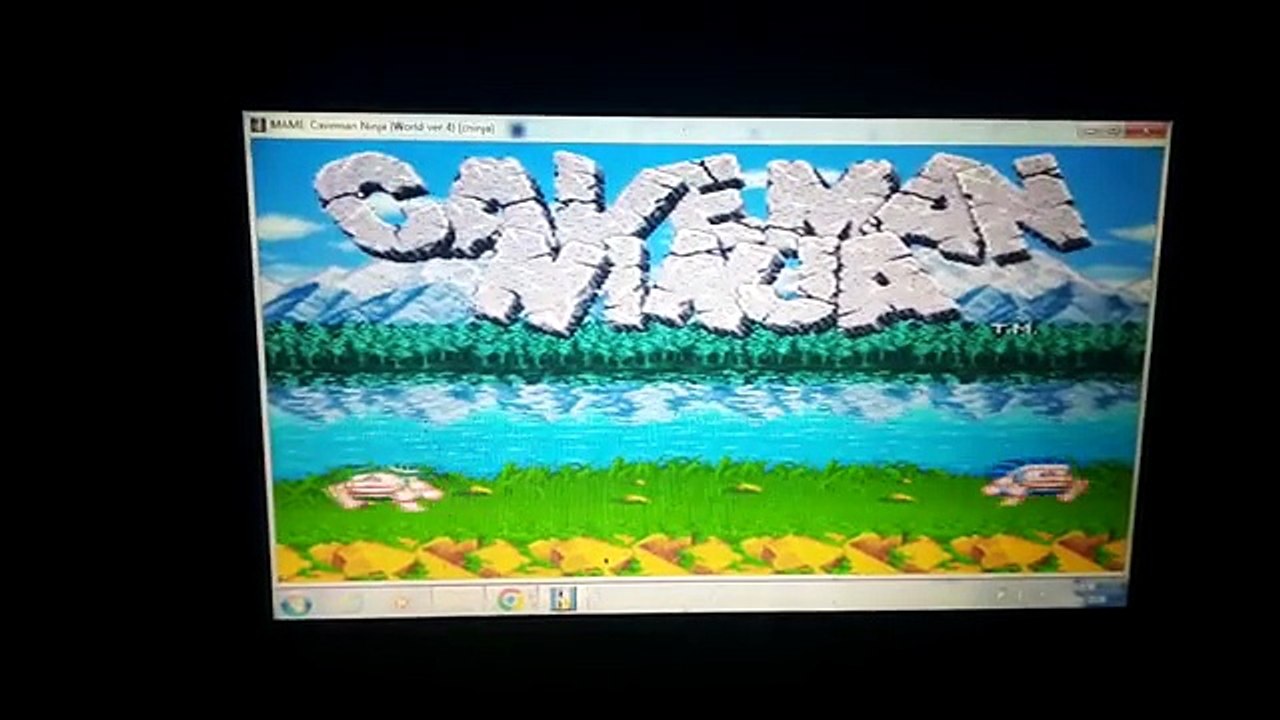 Caveman Ninja Arcade Intro