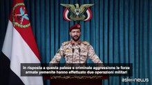 Gli Houthi rivendicano attacchi contro impianti sauditi su Mar Rosso