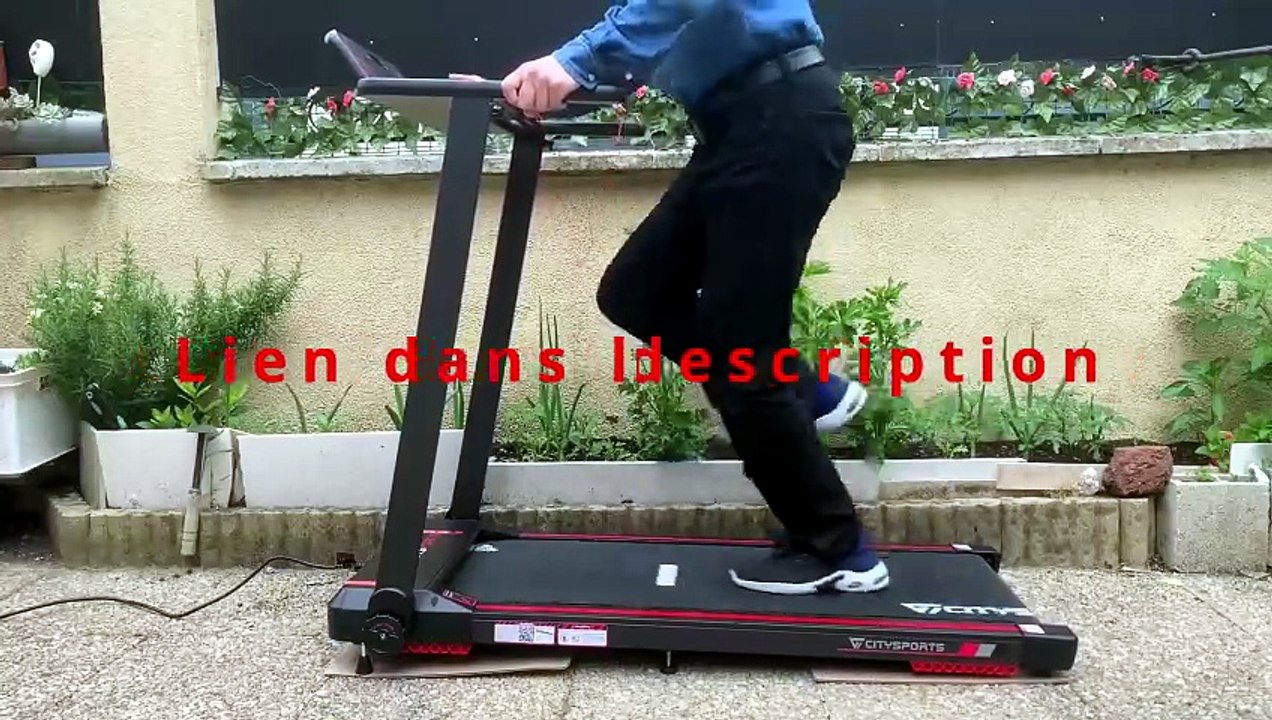 Tapis Course Bureau Maison avec Tablette et Bluetooth