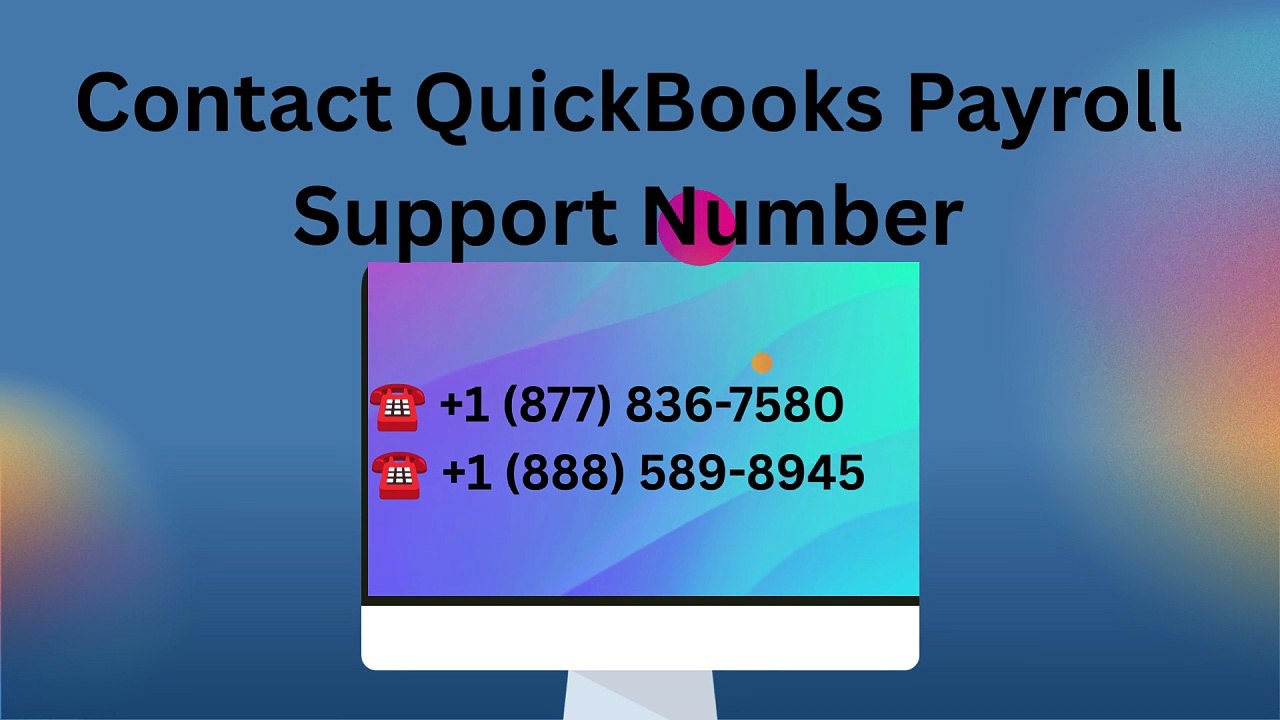 QuickBooks Payroll Support Number | Contact Payroll Help  2026