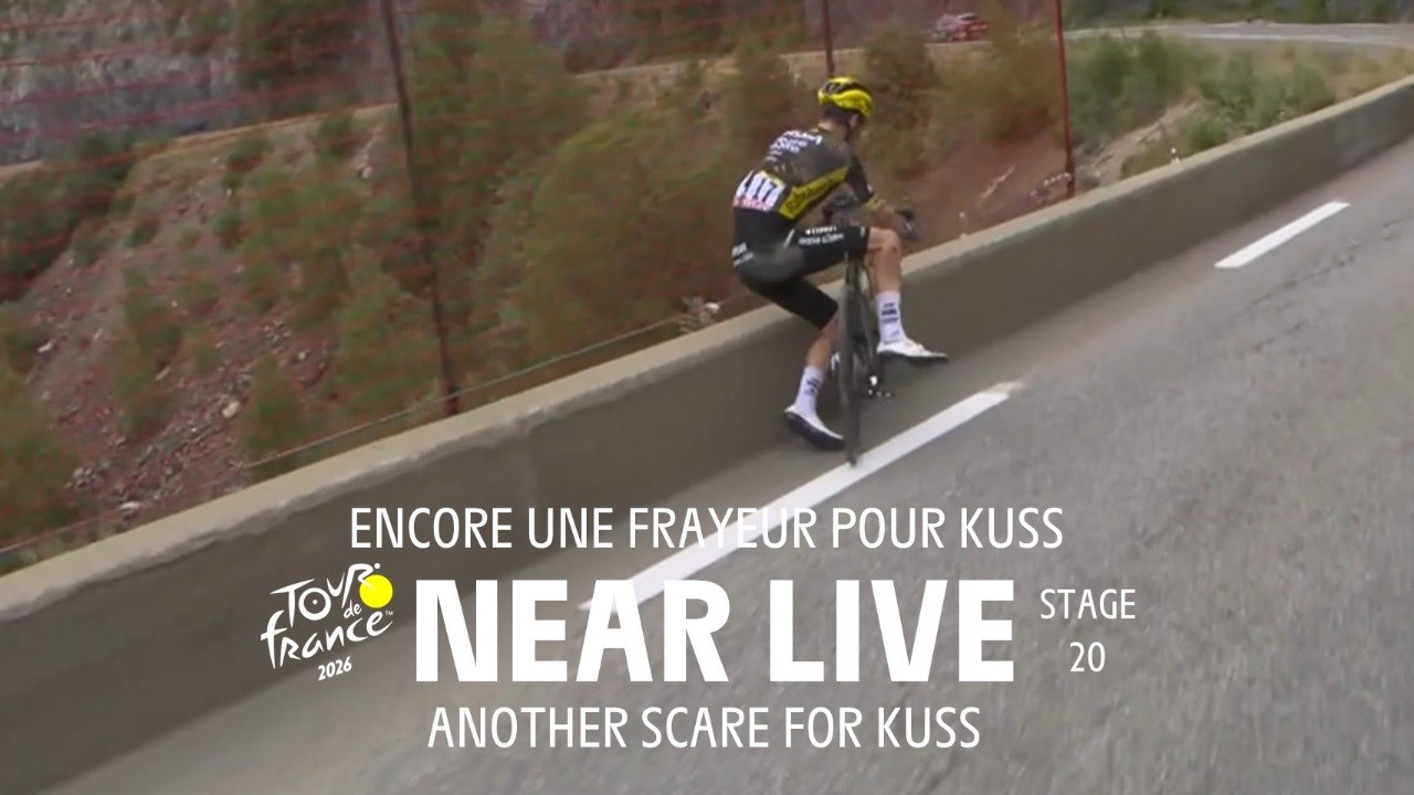 Another scare for Kuss - Stage 20