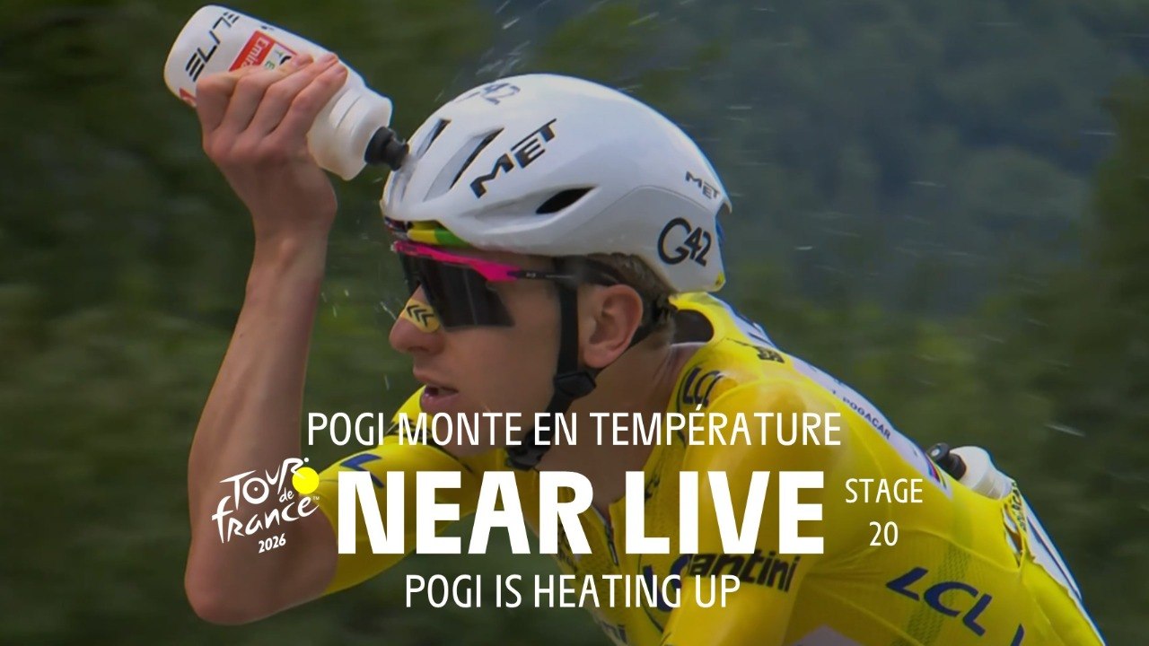 Pogi is heating up - Stage 20