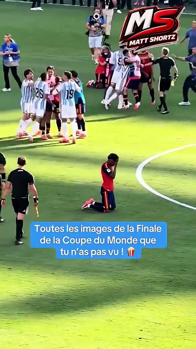 Toutes les images de la Finale de la Coupe du Monde que tu n’as pas vu
