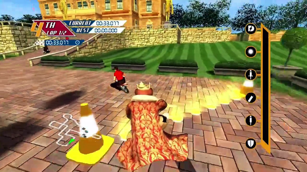 Racing At The Palace (PocketBike Racer)