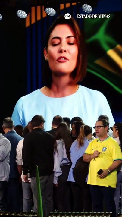 Michelle apoia Flávio e diz que "vitória chegará" em vídeo ao PL