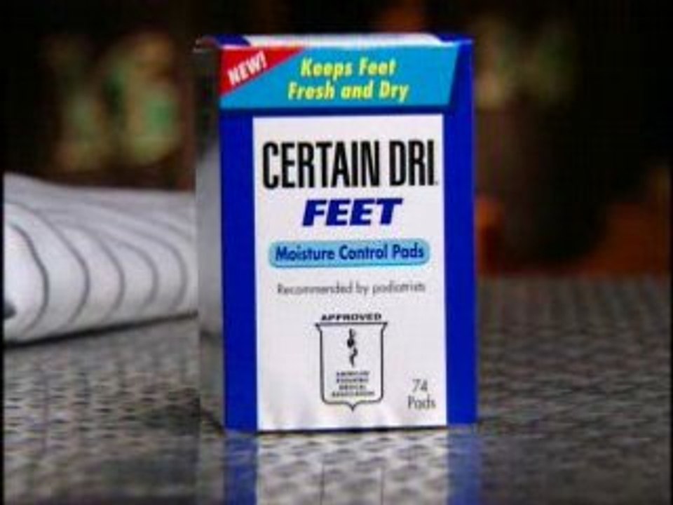 Certain Dri Feet Commercial