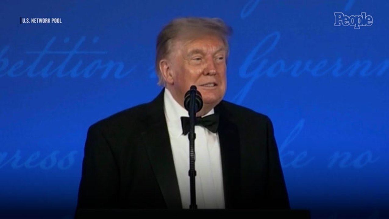 Trump Attacks CNN's Kaitlan Collins with Transphobic Remark in Front of All Her Colleagues