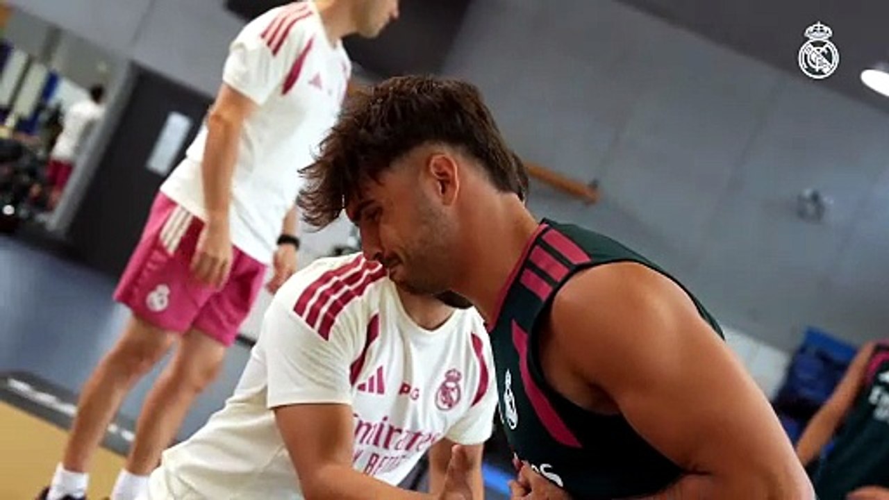 Treino do Real Madrid