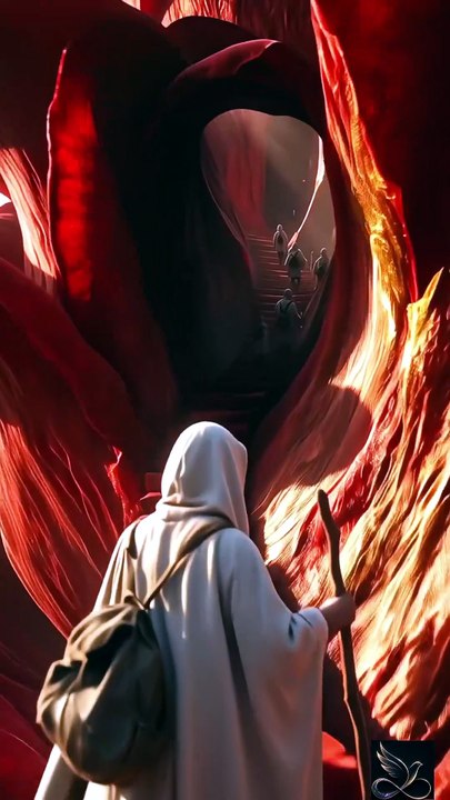 The Sleeping Rose That Breathes the Desert | 4K Surreal Fantasy