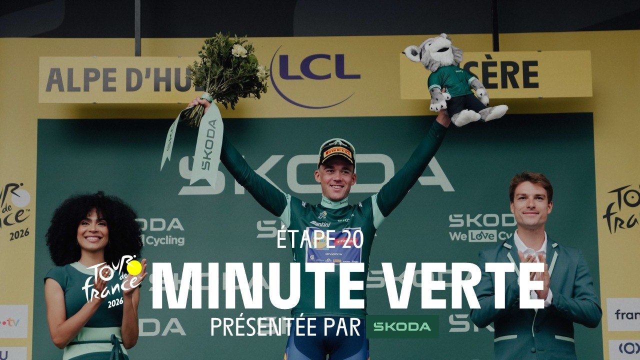 Tour de France 2026 - Stage 20 Škoda Green Jersey Minute