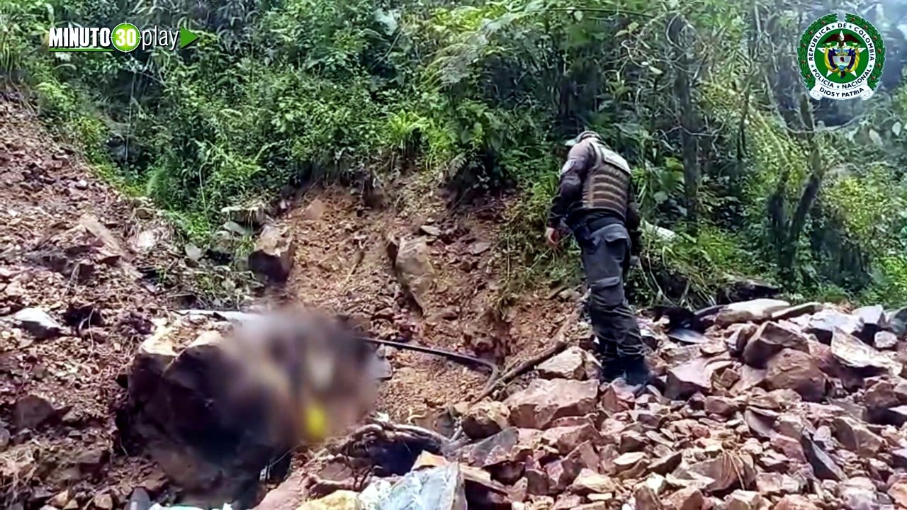 ¡Le apagarón la maquinaria! Así fue el golpe a la minería ilegal en Antioquia