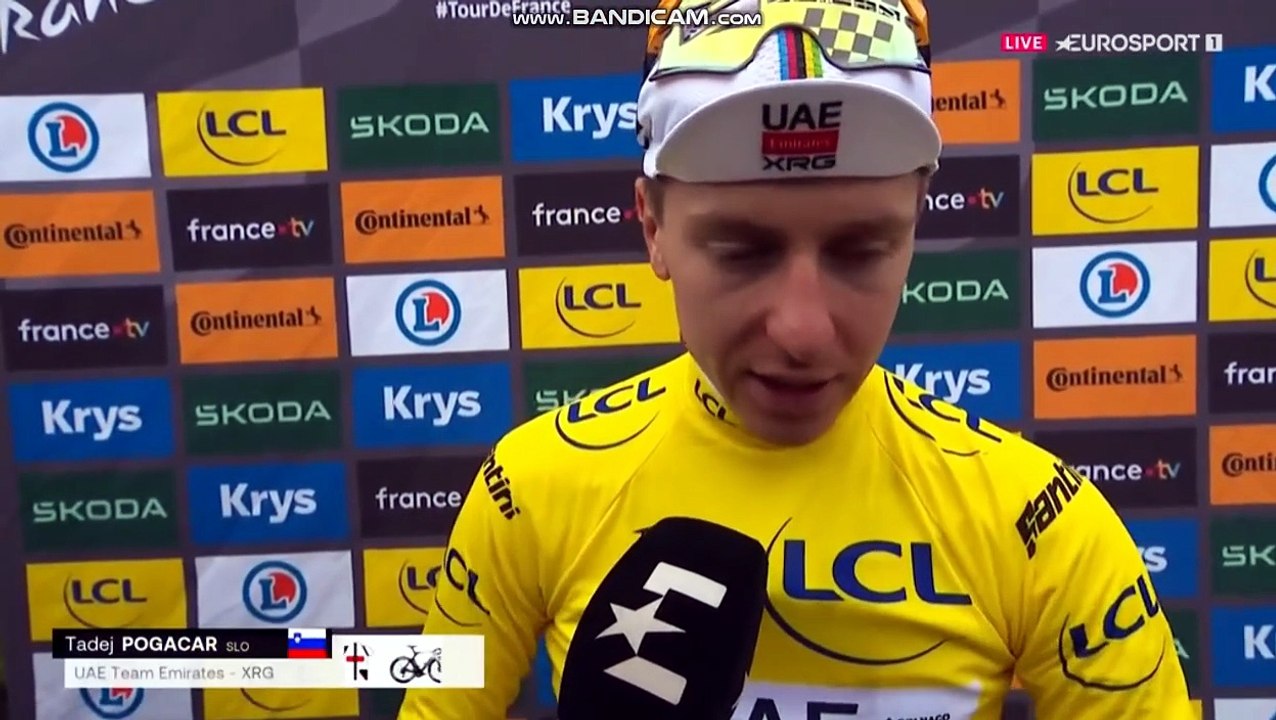Tour de France 2026 | Étape 20 | Tadej Pogacar...