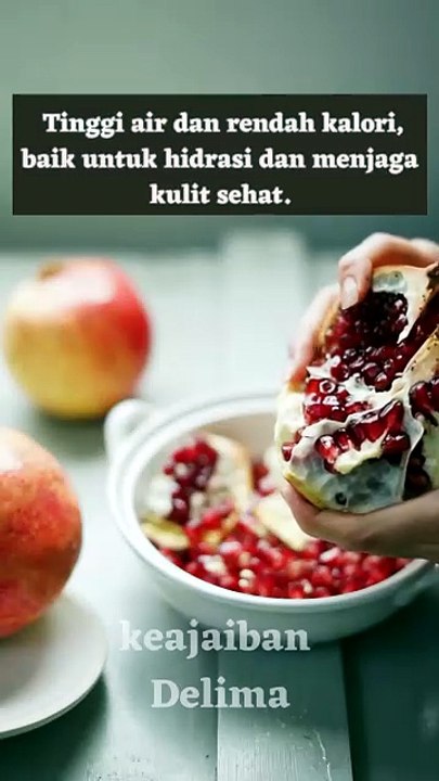 manfaat dan kasiat buah delima untuk kesehatan kita