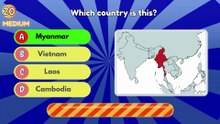 Can You Name All 45 Asian Countries? 🌏 Ultimate Asia Map Quiz (Easy → Hard)
