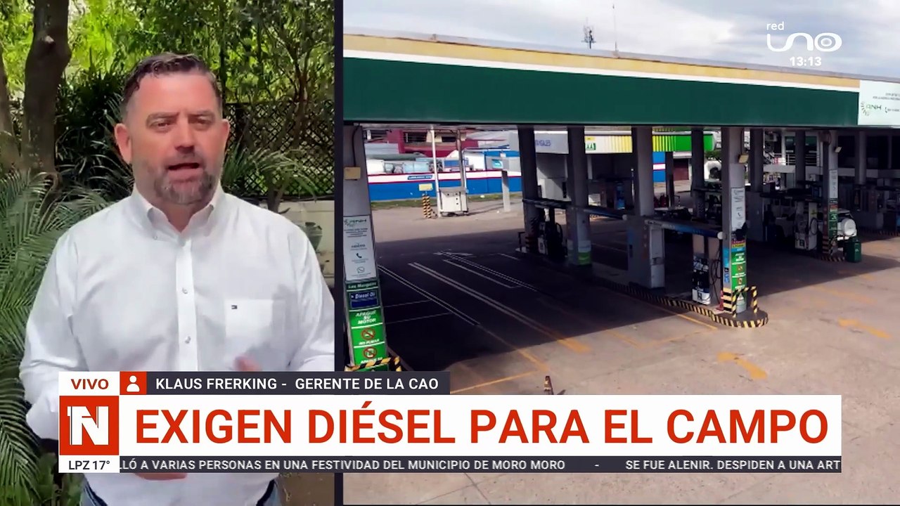 Exigen diésel para el campo
