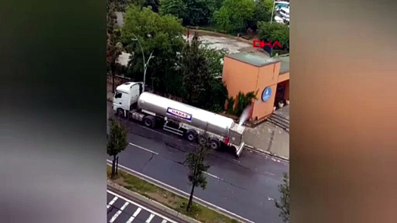 Gerçek sonradan ortaya çıktı! Tankerden çıkan duman ortalığı karıştırdı