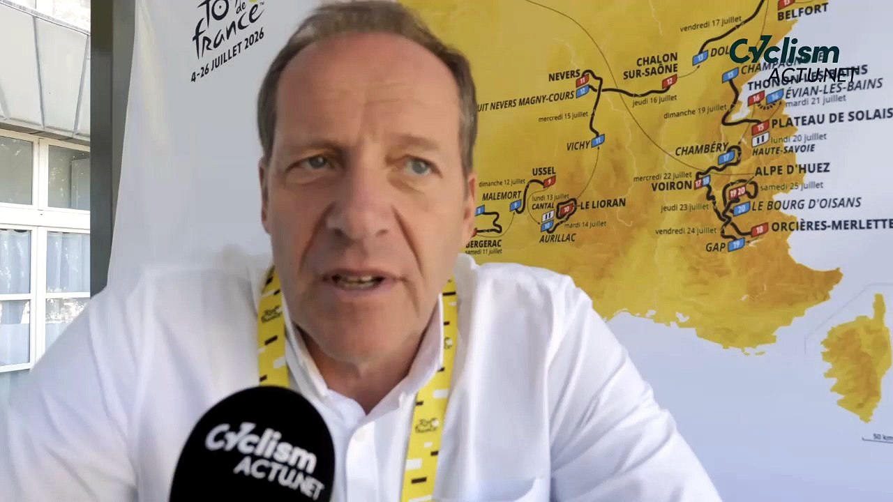 Tour de France 2026 - Christian Prudhomme explique le changement de parcours de la 21e étape du Tour