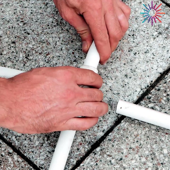 Simple method for connecting plumbing pipes!