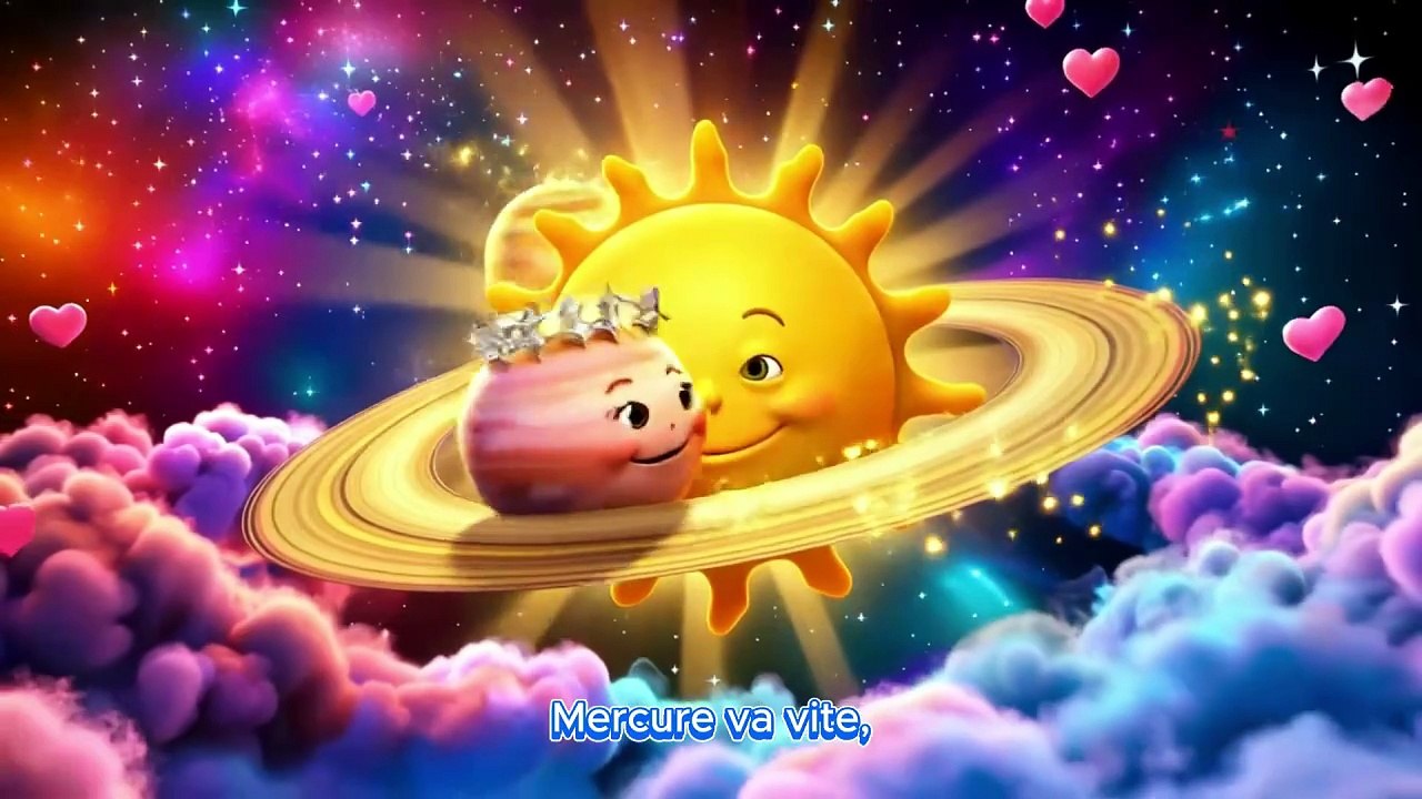 La Comptine des 8 Planètes | Chanson Éducative pour Enfants | Système solaire en chantant