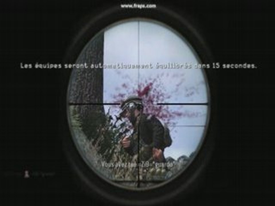 call of duty 4 modern warfare fragmovie ralentis M40A3