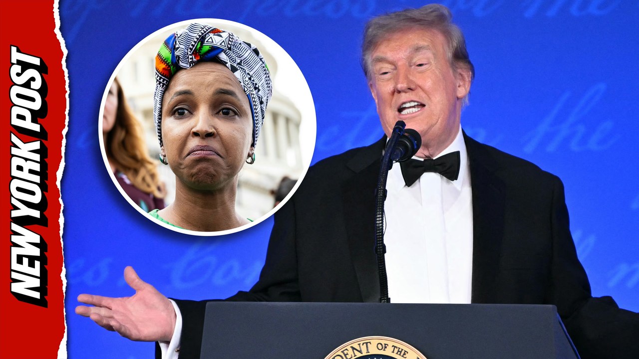 Trump bashes Ilhan Omar during WHCD speech: 'She also calls her brother husband #1'