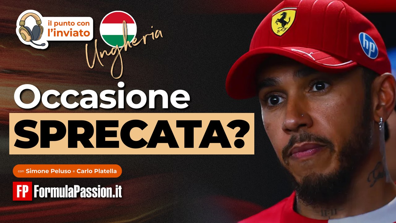 F1 | SPRECO FERRARI O MERITO MCLAREN? Le ultime dall'Hungaroring